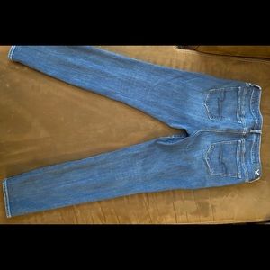 american eagle high waisted jeggings size 14 long